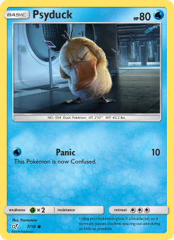 Psyduck - pokemon TCG Card