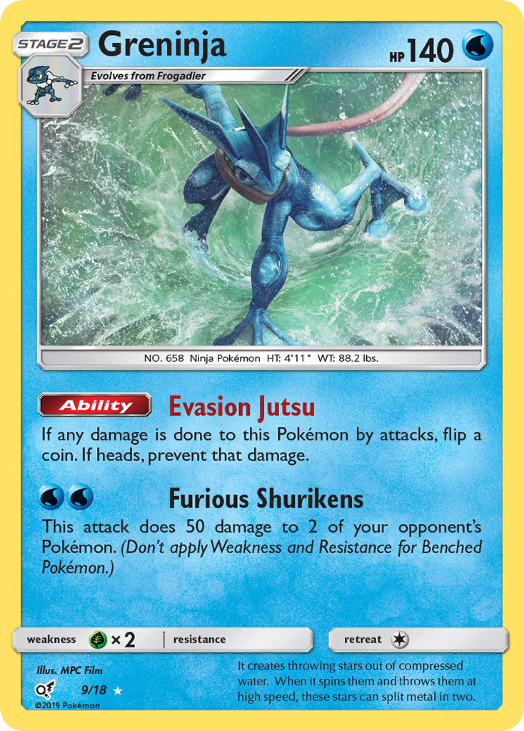 Greninja - Pokémon TCG Card