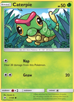 Caterpie - pokemon TCG Card