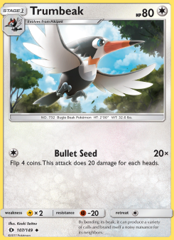 Trumbeak - pokemon TCG Card