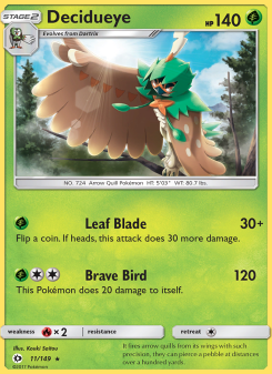 Decidueye - pokemon TCG Card