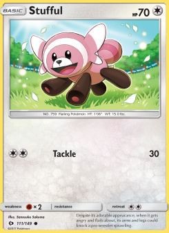 Stufful - pokemon TCG Card
