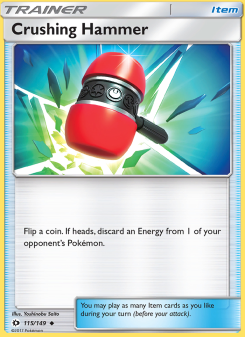 Crushing Hammer - pokemon TCG Card