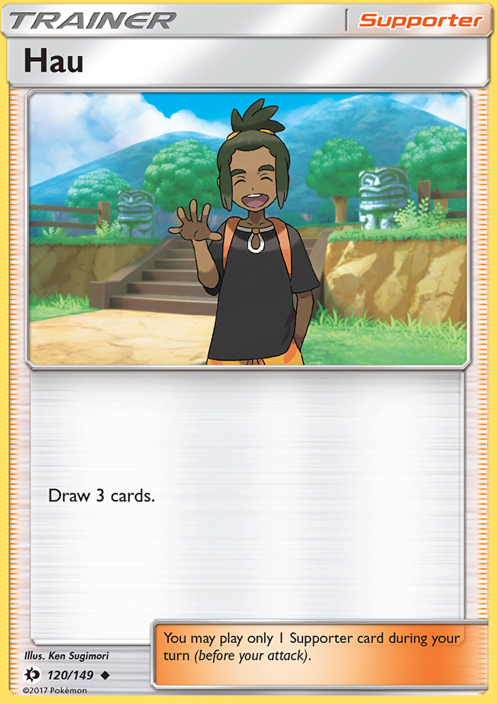 Hau - Pokémon TCG Card