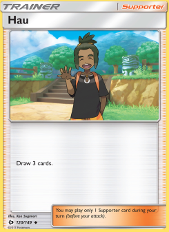 Hau - pokemon TCG Card