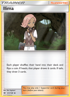 Ilima - pokemon TCG Card