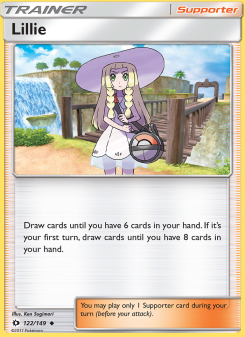 Lillie - pokemon TCG Card