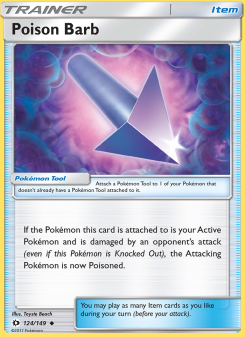Poison Barb - pokemon TCG Card