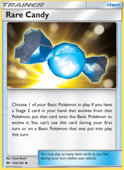 Rare Candy - pokemon TCG Card