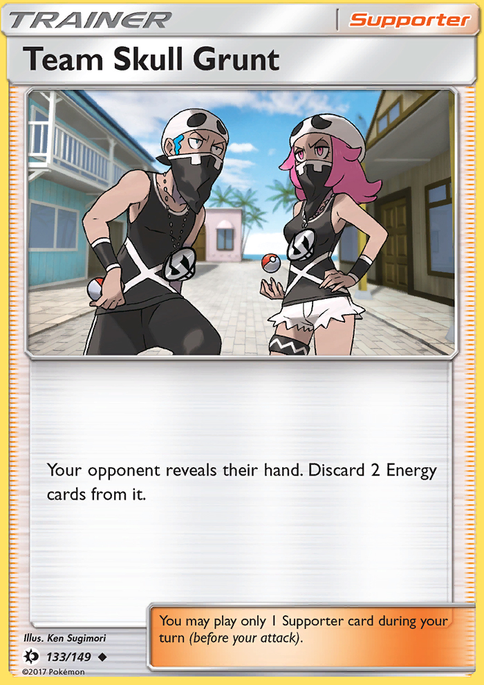 Team Skull Grunt - Pokémon TCG Card