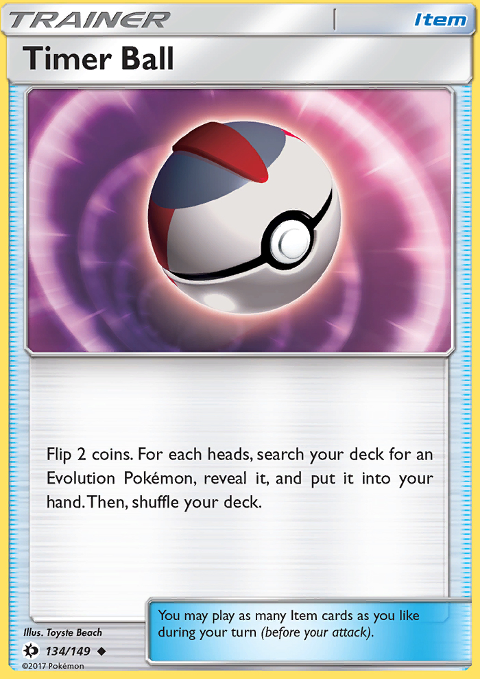 Timer Ball - Pokémon TCG Card