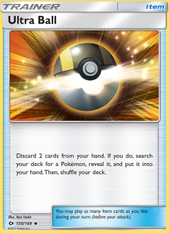 Ultra Ball - pokemon TCG Card