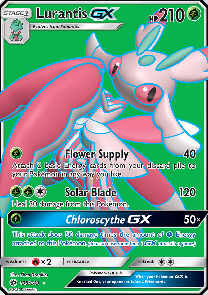 Lurantis GX - Pokémon TCG Card