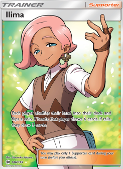 Ilima - pokemon TCG Card