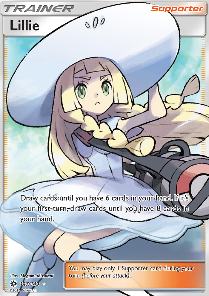 Lillie - Pokémon TCG Card