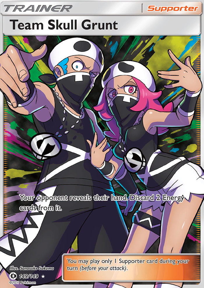 Team Skull Grunt - Pokémon TCG Card