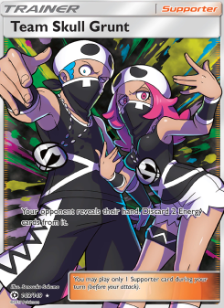 Team Skull Grunt - pokemon TCG Card