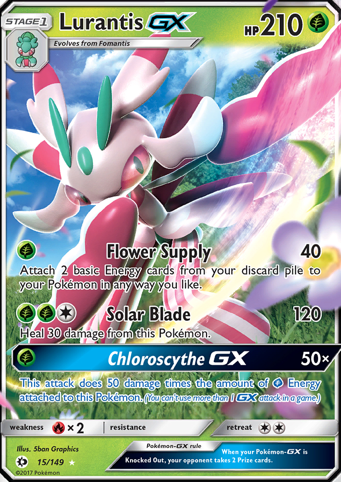 Lurantis GX - Pokémon TCG Card
