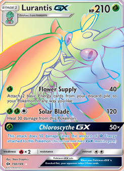 Lurantis GX - pokemon TCG Card