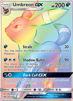 Umbreon GX - pokemon TCG Card
