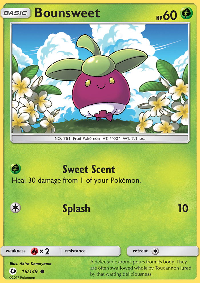 Bounsweet - Pokémon TCG Card