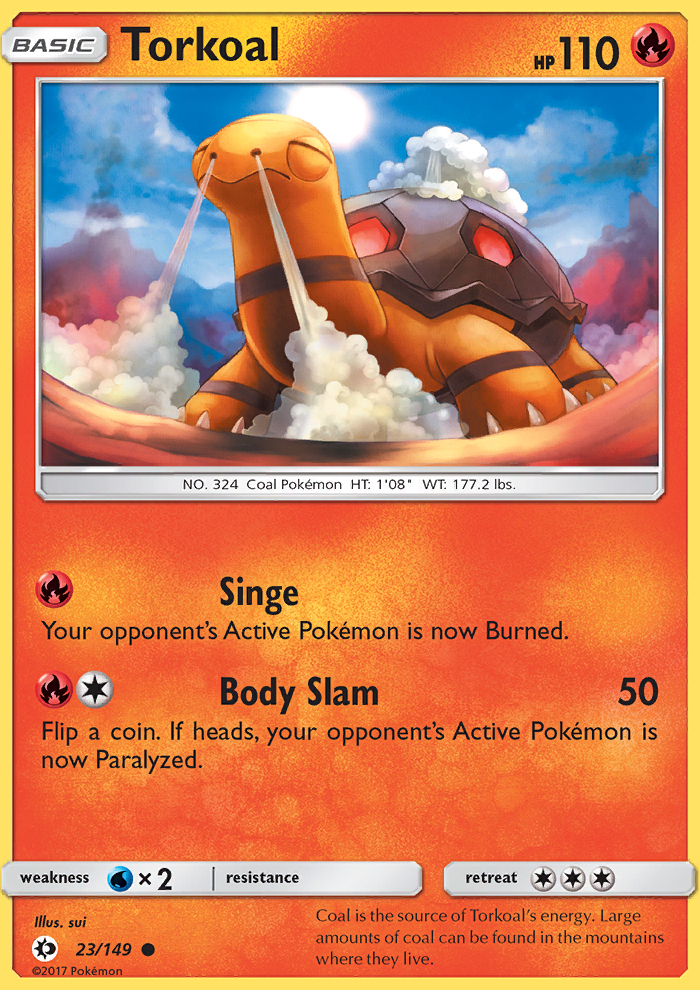 Torkoal - Pokémon TCG Card