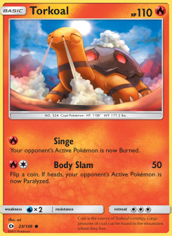 Torkoal - pokemon TCG Card