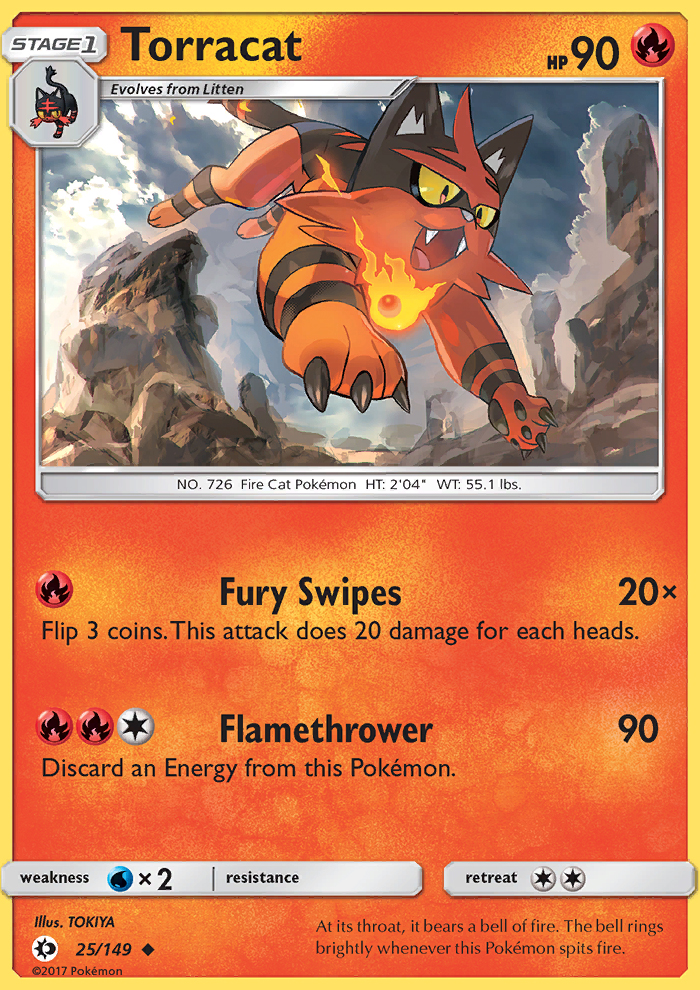 Torracat - Pokémon TCG Card