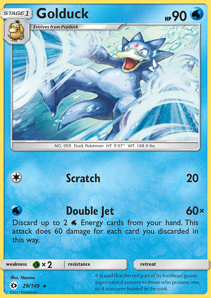 Golduck - Pokémon TCG Card