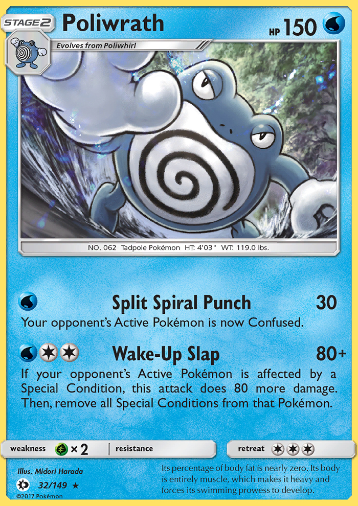 Poliwrath - Pokémon TCG Card