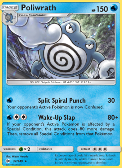 Poliwrath - pokemon TCG Card