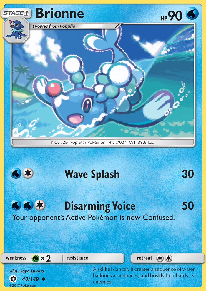 Brionne - Pokémon TCG Card
