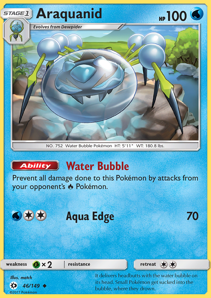 Araquanid - Pokémon TCG Card