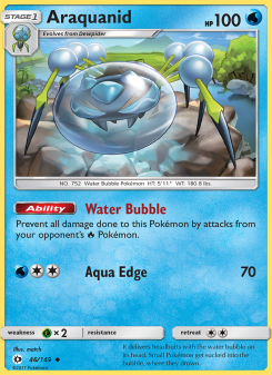 Araquanid - pokemon TCG Card
