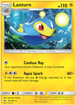 Lanturn - pokemon TCG Card