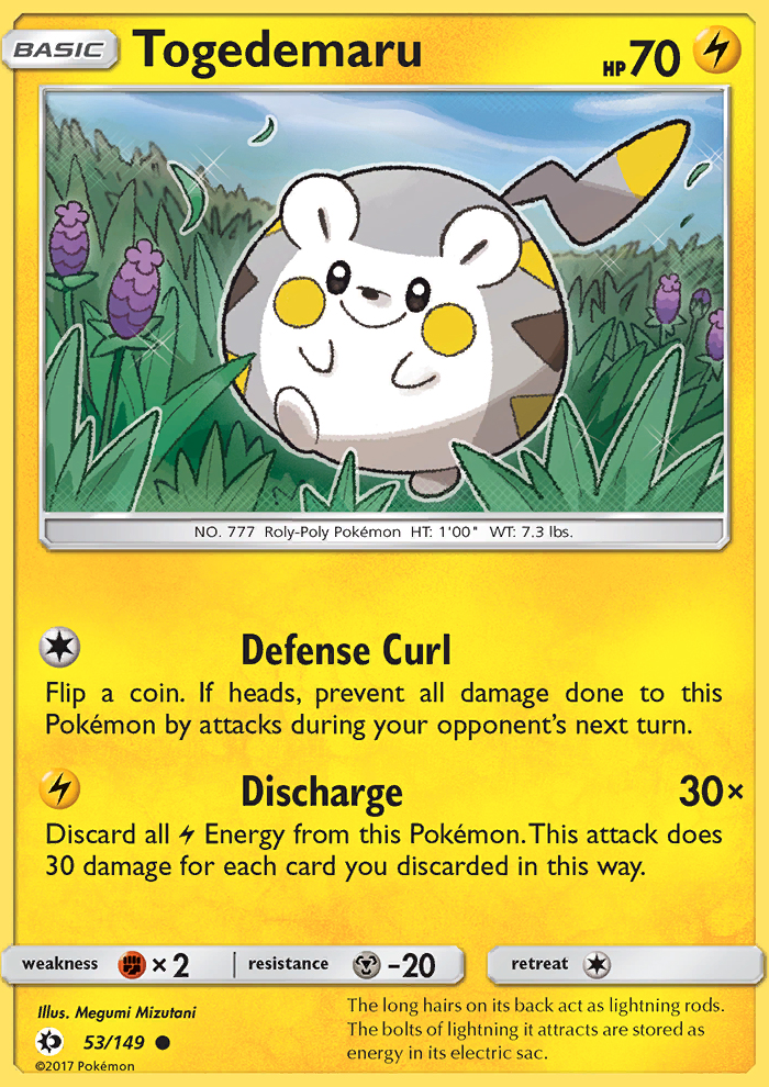Togedemaru - Pokémon TCG Card