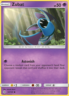 Zubat - pokemon TCG Card