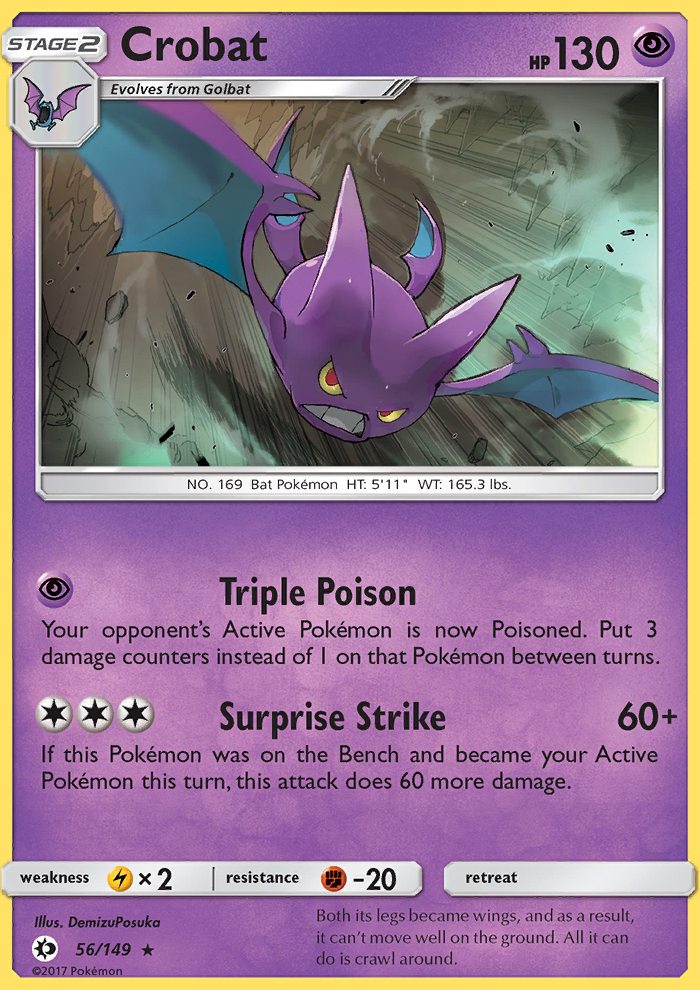 Crobat - Pokémon TCG Card