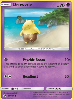 Drowzee - pokemon TCG Card