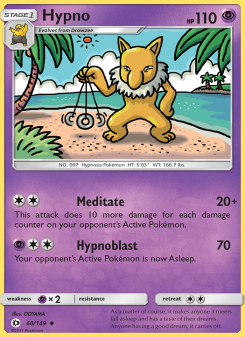 Hypno - pokemon TCG Card