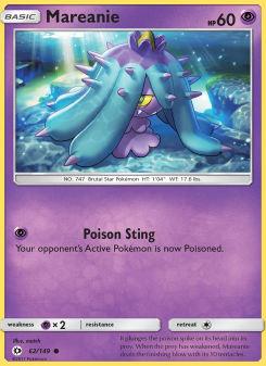Mareanie - pokemon TCG Card