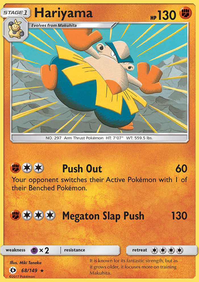 Hariyama - Pokémon TCG Card