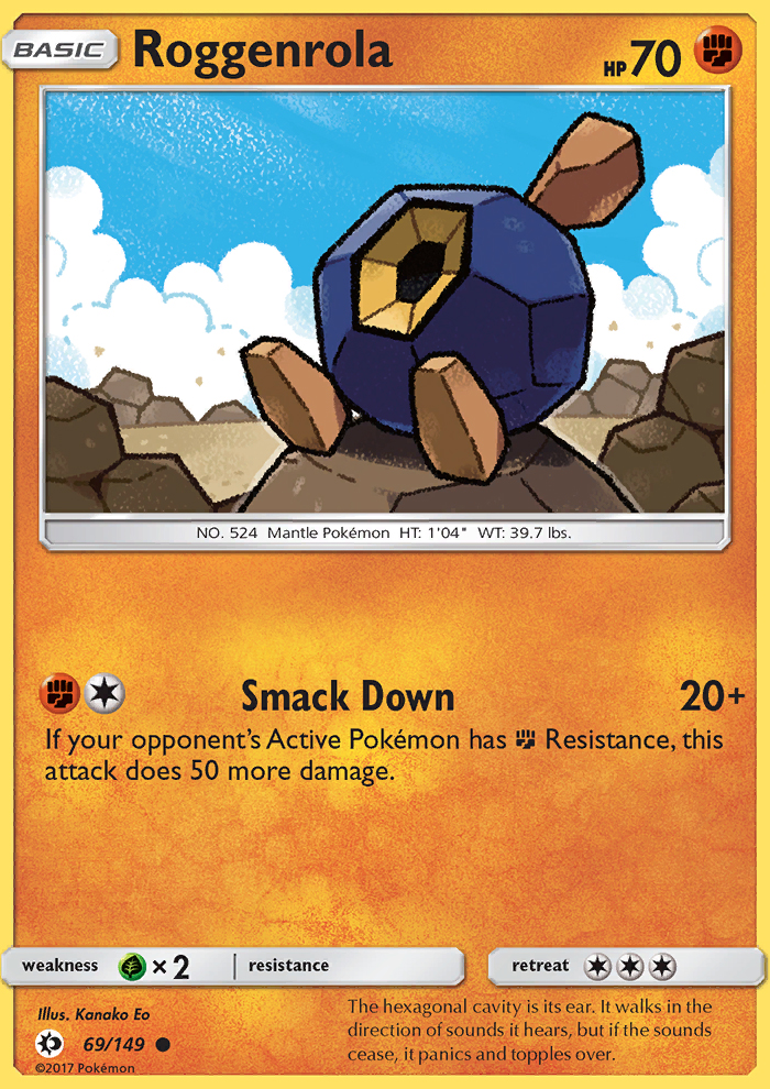 Roggenrola - Pokémon TCG Card