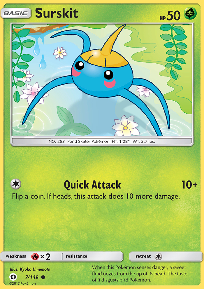 Surskit - Pokémon TCG Card
