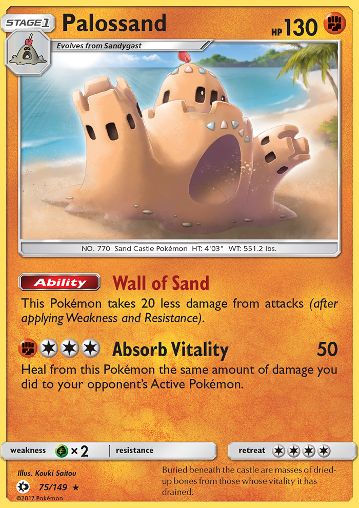 Palossand - Pokémon TCG Card