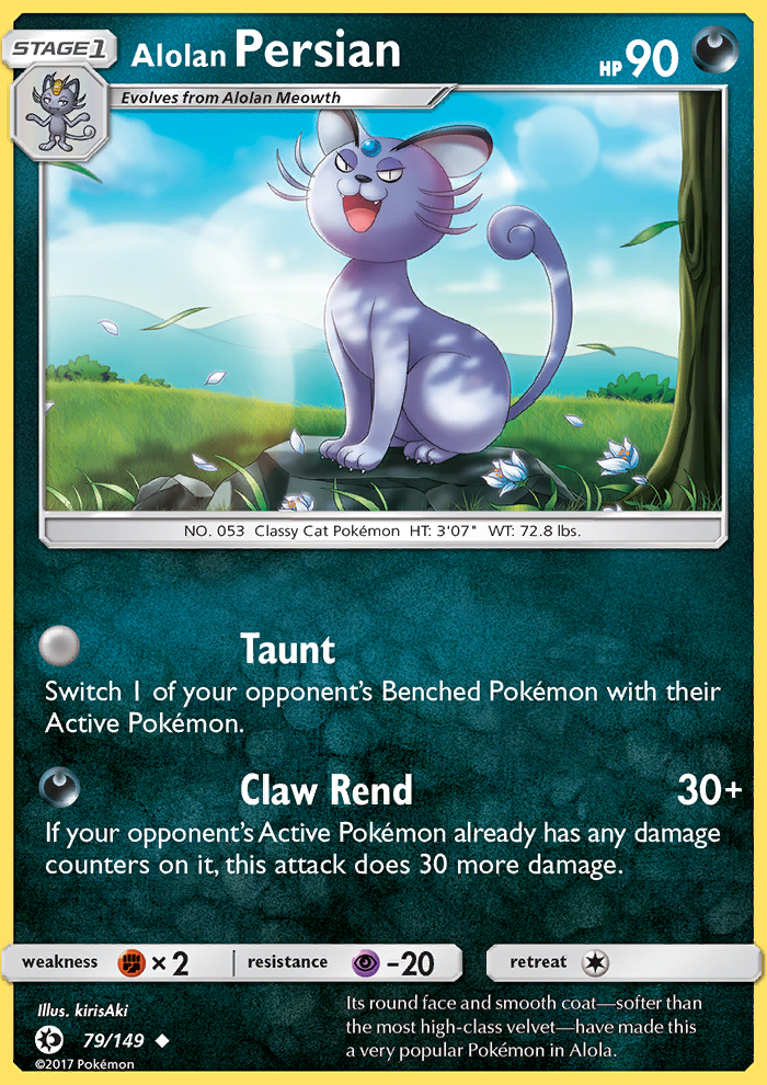 Alolan Persian - Pokémon TCG Card