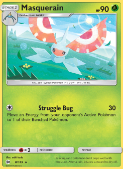 Masquerain - pokemon TCG Card