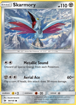 Skarmory - pokemon TCG Card