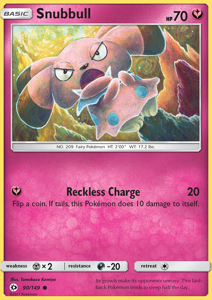 Snubbull - Pokémon TCG Card