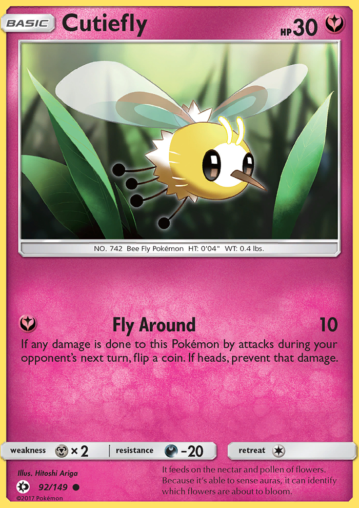 Cutiefly - Pokémon TCG Card